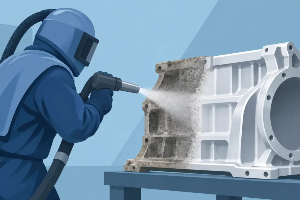 Blast Cleaning Aluminum Surfaces the Right Way