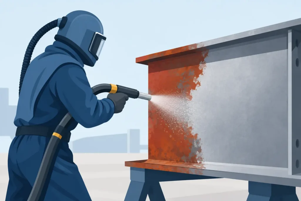 Sandblasting Paint Removal for Lasting Coatings