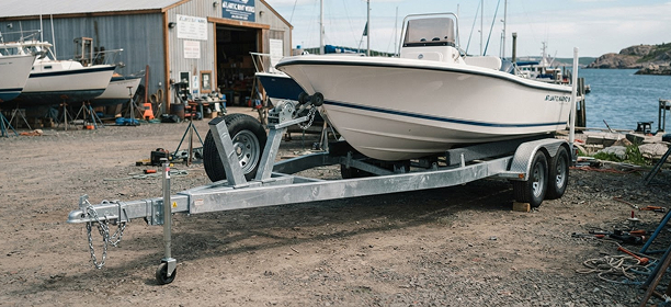 Boat Trailer Refinishing